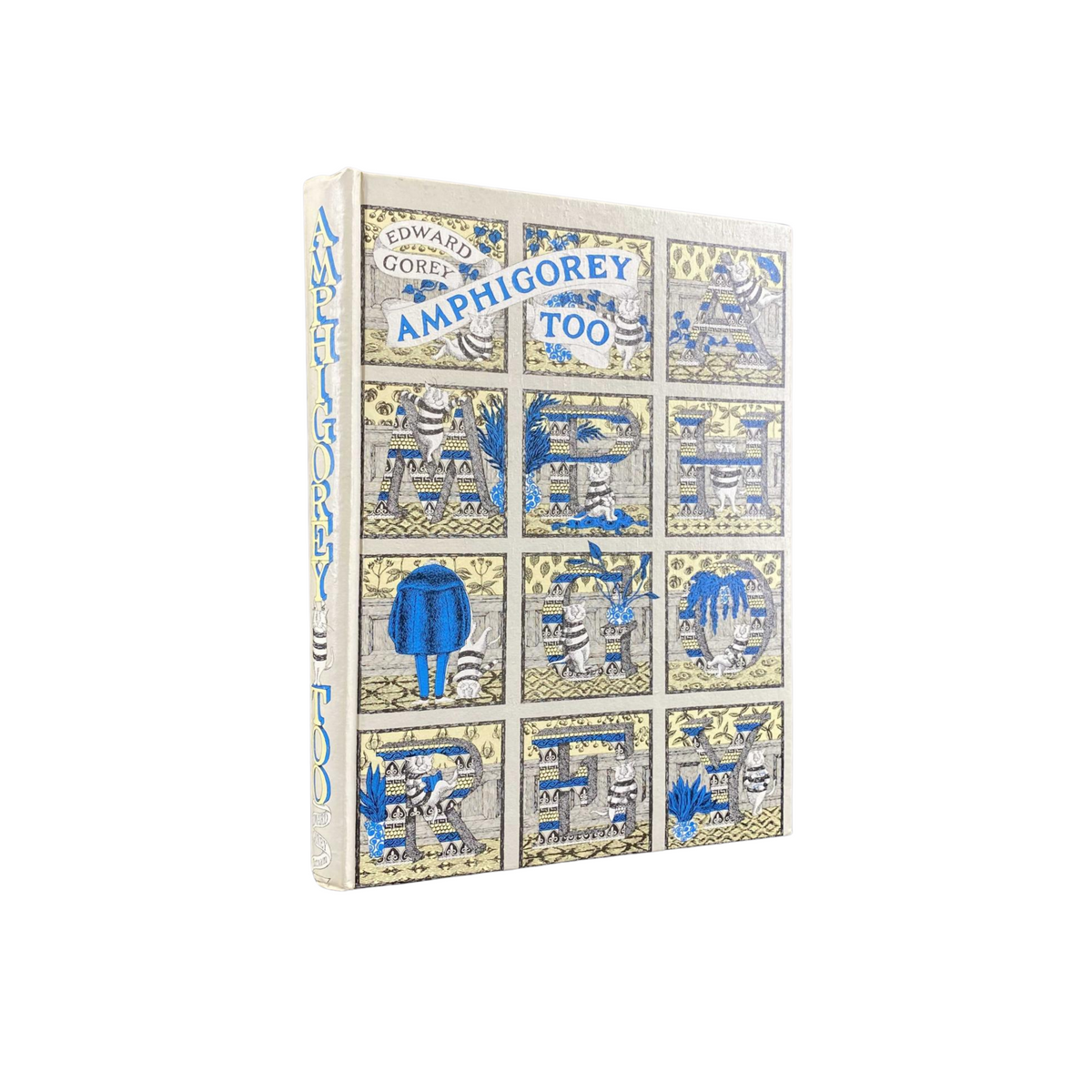 Amphigorey Too book by Edward Gorey with illustrated cover, sold at The Edward Gorey Online Shop