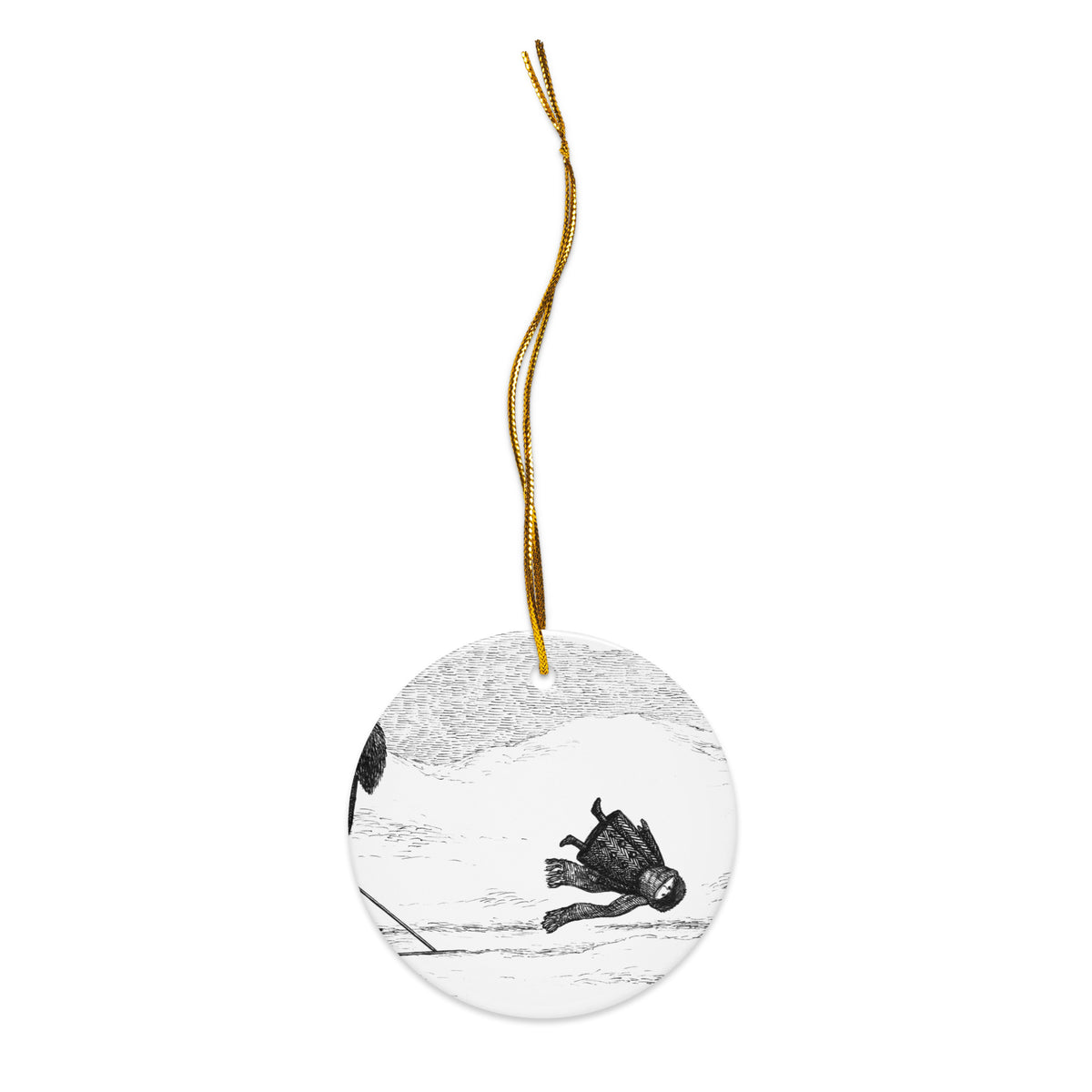 D is for Desmond Ornament