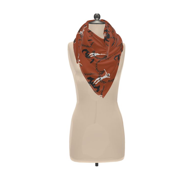 Dracula Silk Scarf