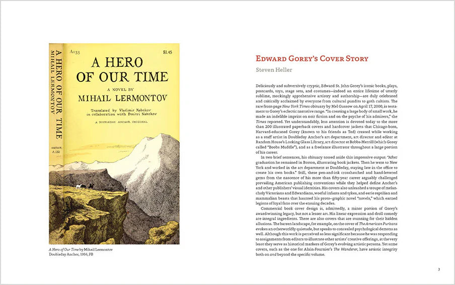 Edward Gorey: His Book Cover Art & Design