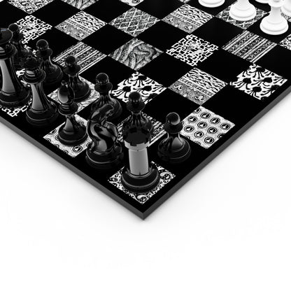 Gorey Patterns Chess Set