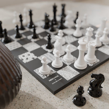 Gorey Patterns Chess Set