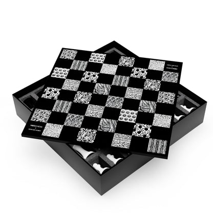 Gorey Patterns Chess Set