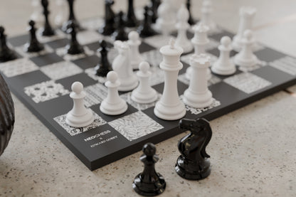 Gorey Patterns Chess Set