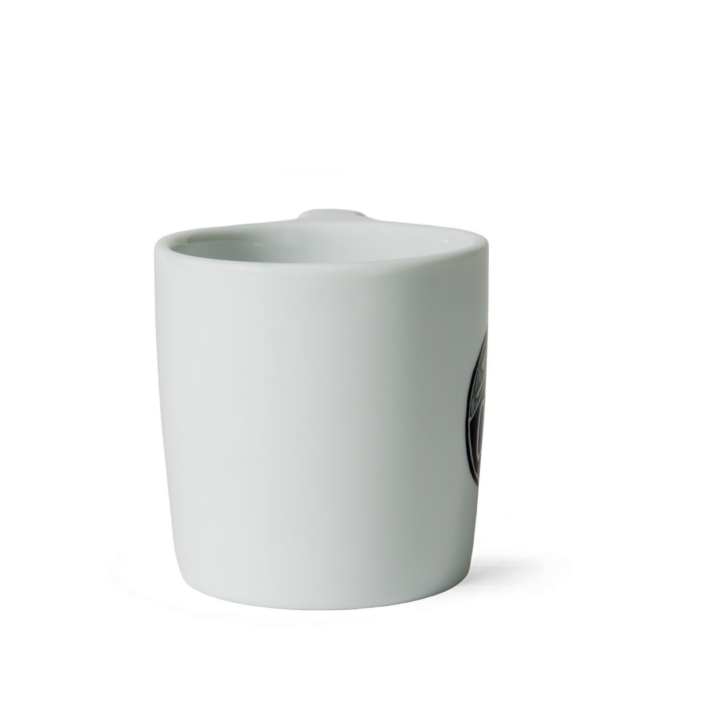 White ceramic mug with partial Edward Gorey illustration, The Edward Gorey Online Shop