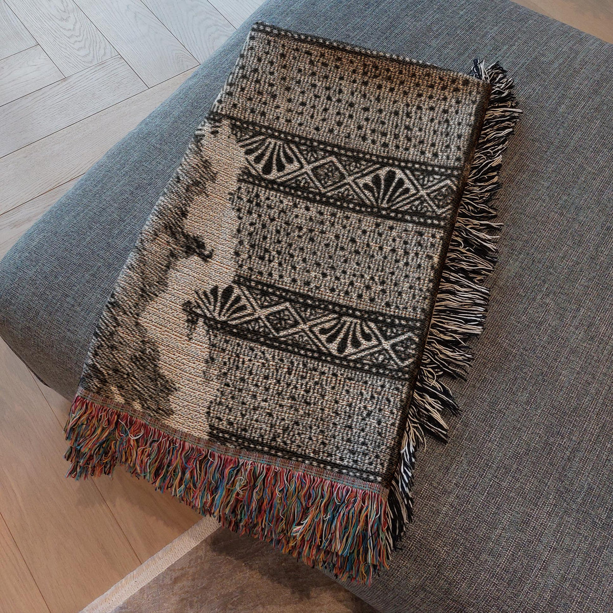 Raging Tide Woven Throw