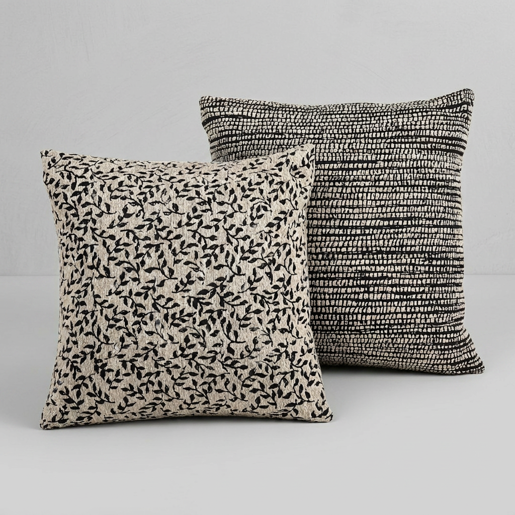 The Eclectic Abecedarium Cushion Set