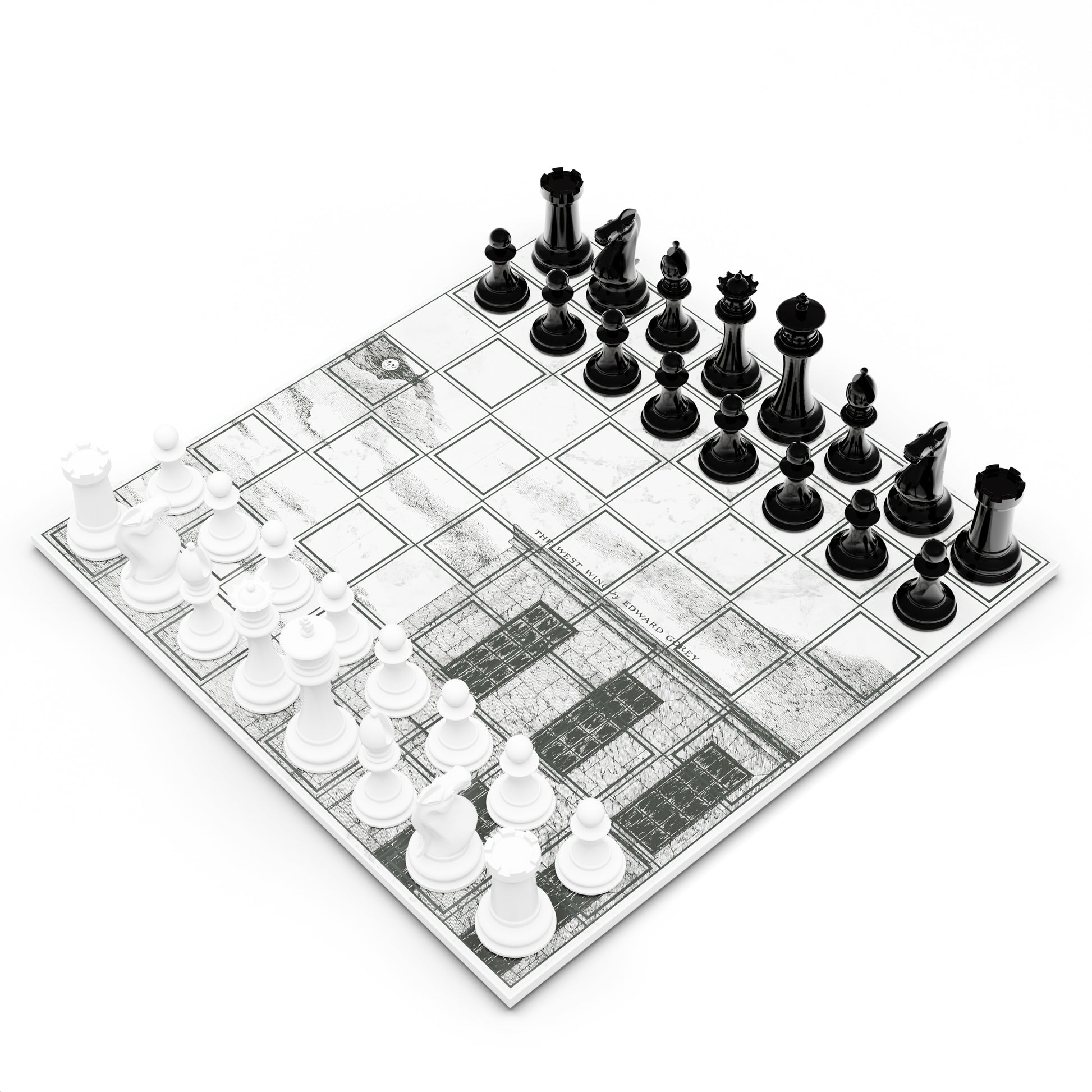 The West Wing Marble Chessboard