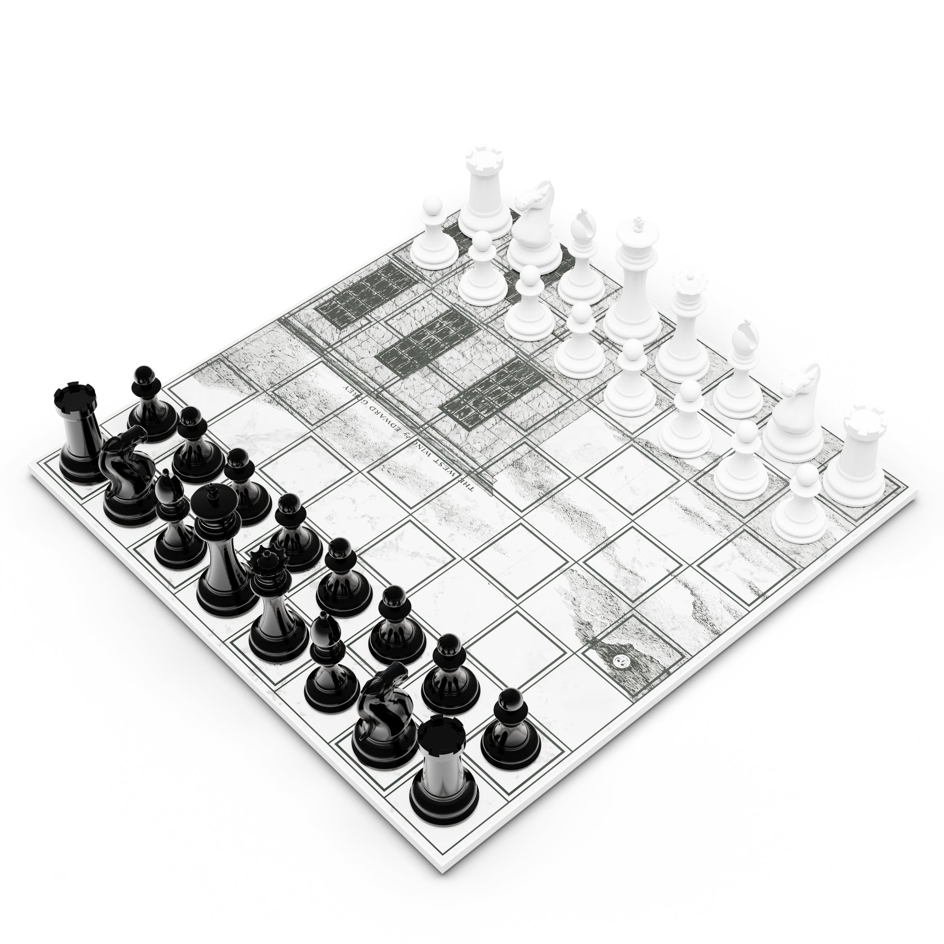 The West Wing Marble Chessboard