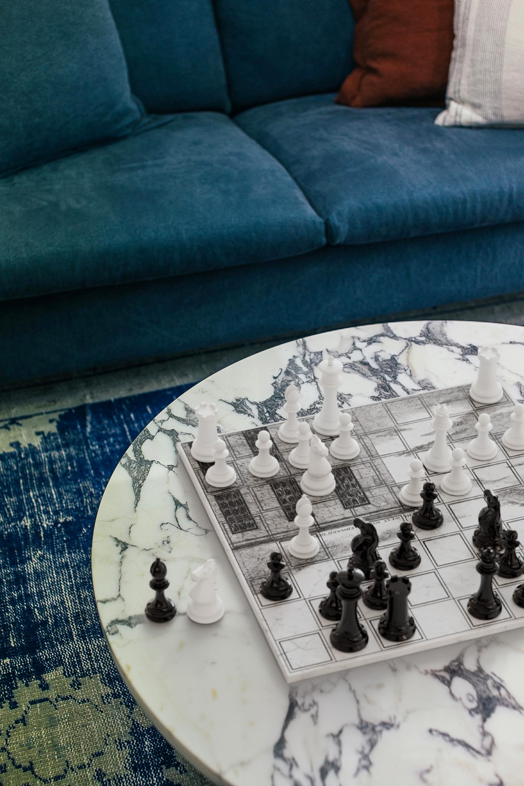 The West Wing Marble Chessboard