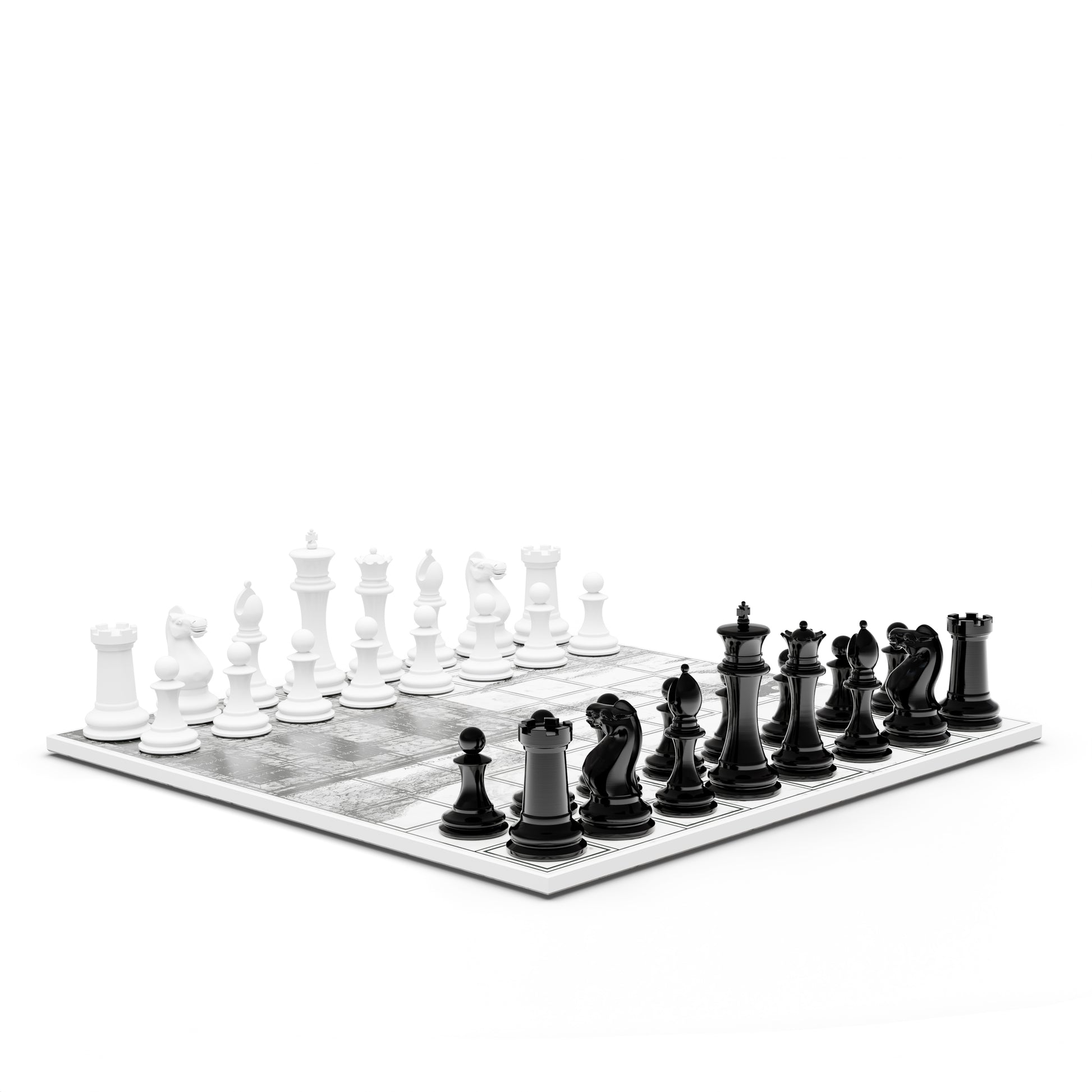 The West Wing Marble Chessboard