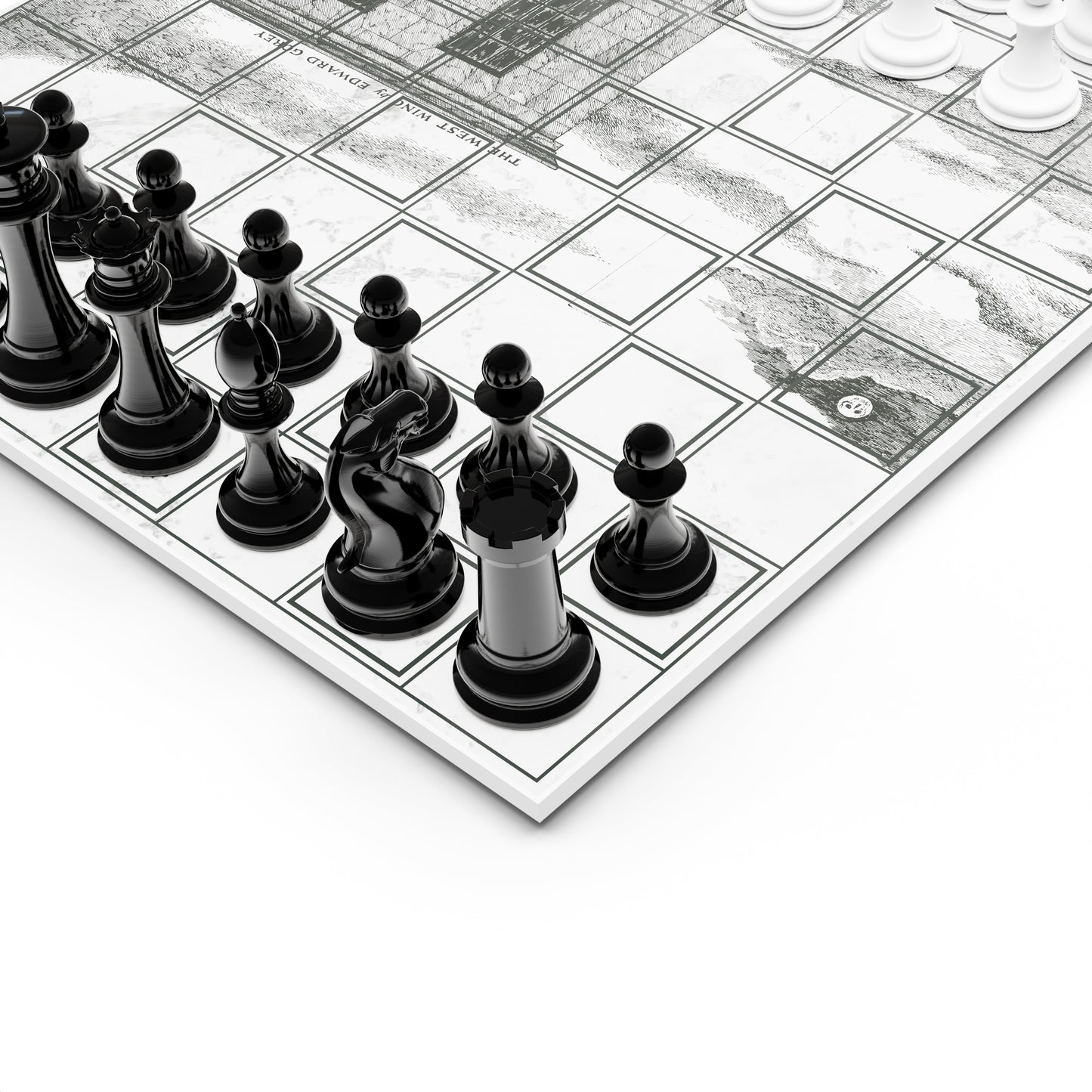 The West Wing Marble Chessboard