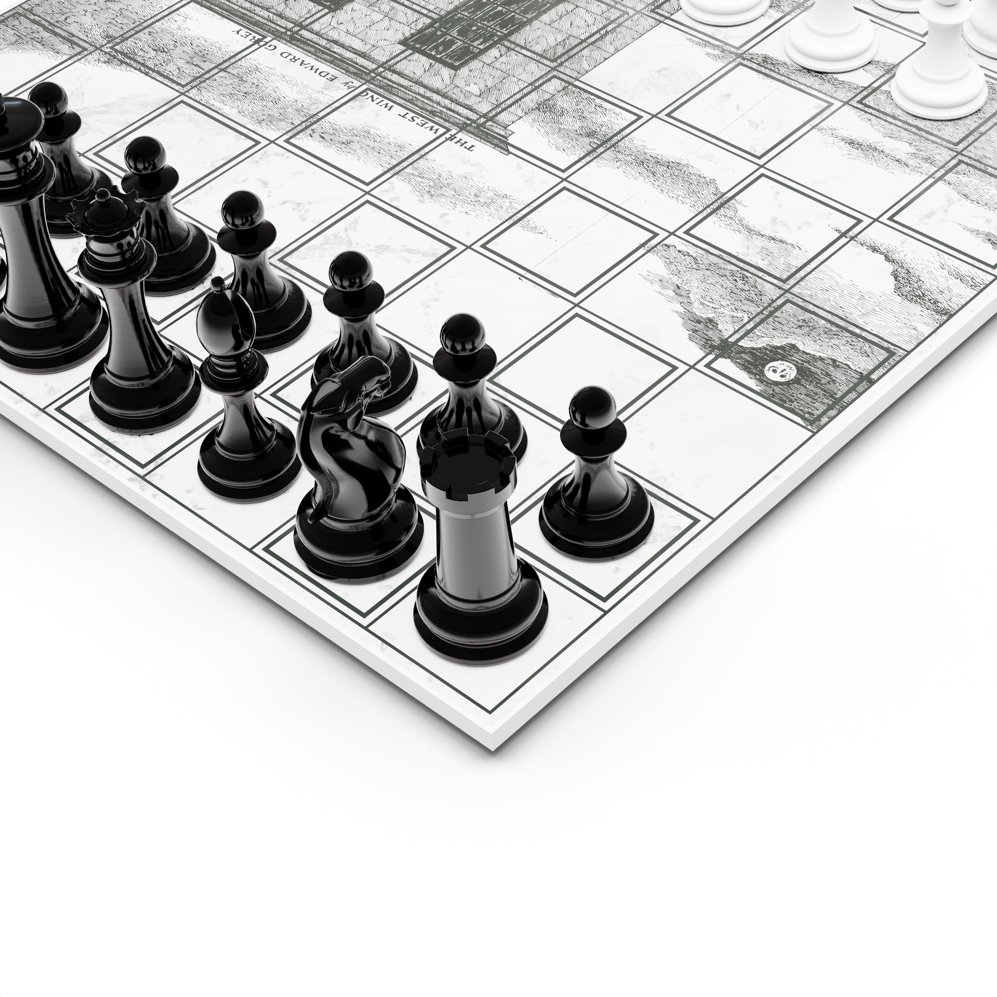 The West Wing Marble Chessboard