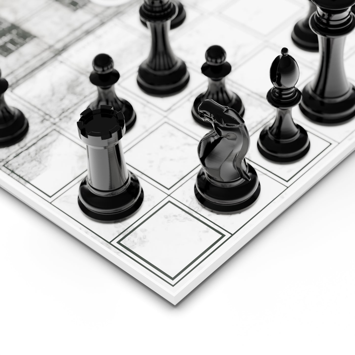 The West Wing Marble Chessboard