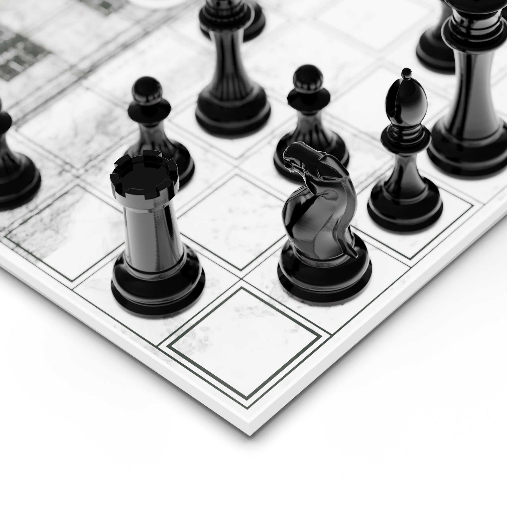 The West Wing Marble Chessboard
