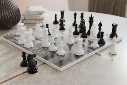 The West Wing Marble Chessboard