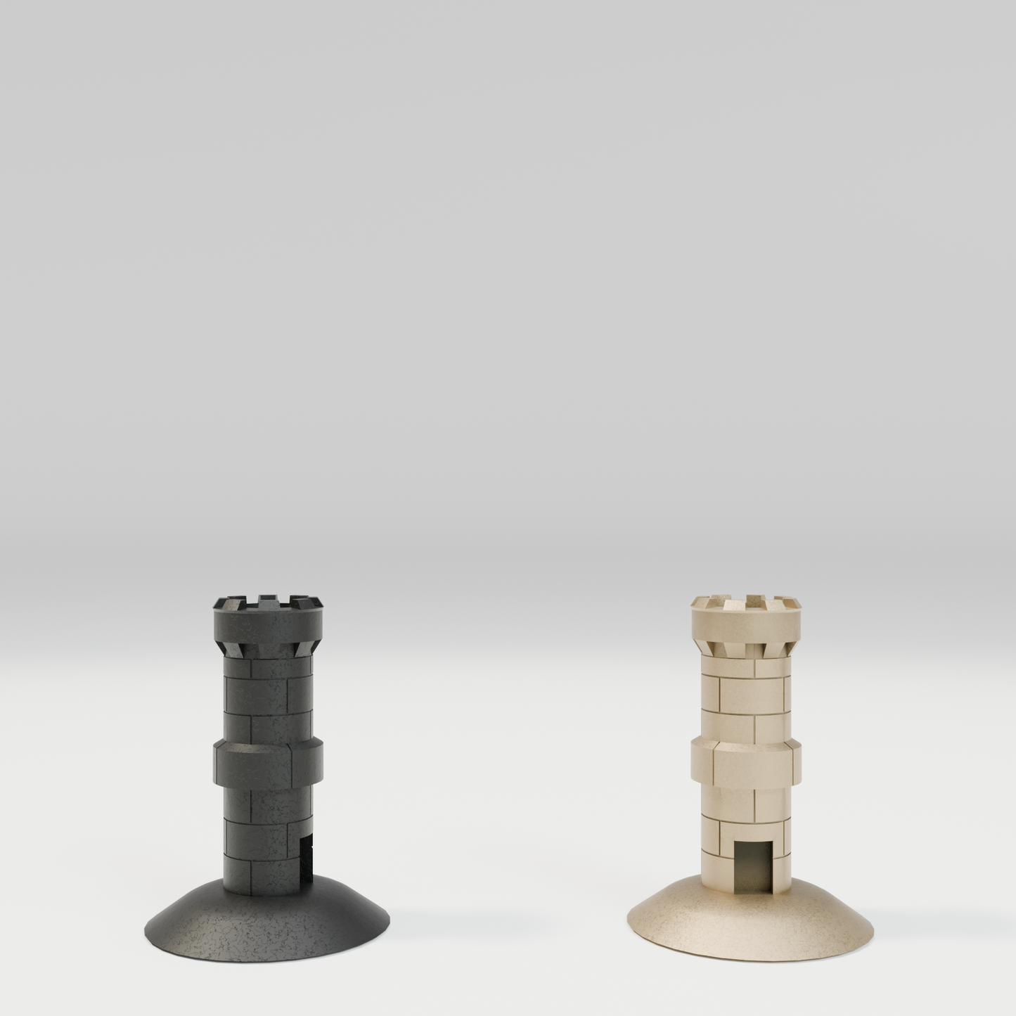 The West Wing Marble Chessboard with Bronze Pieces