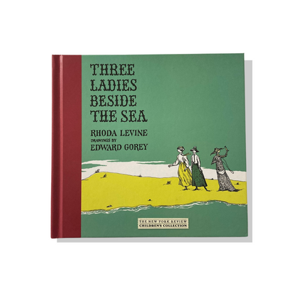 Three Ladies Beside the Sea book cover from The Edward Gorey Online Shop, illustrated by Edward Gorey