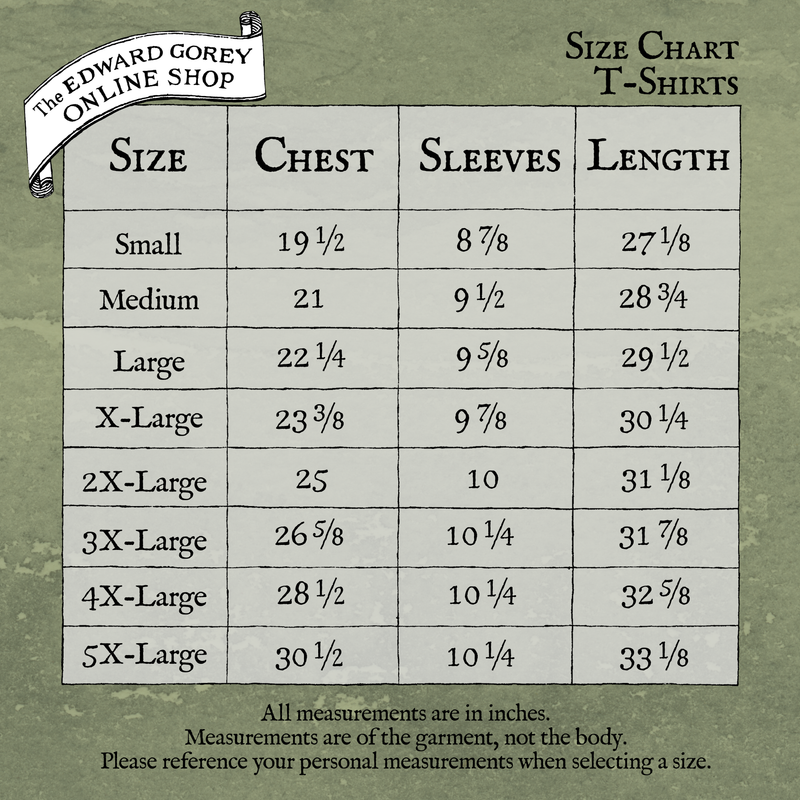 Size Chart - Click to enlarge