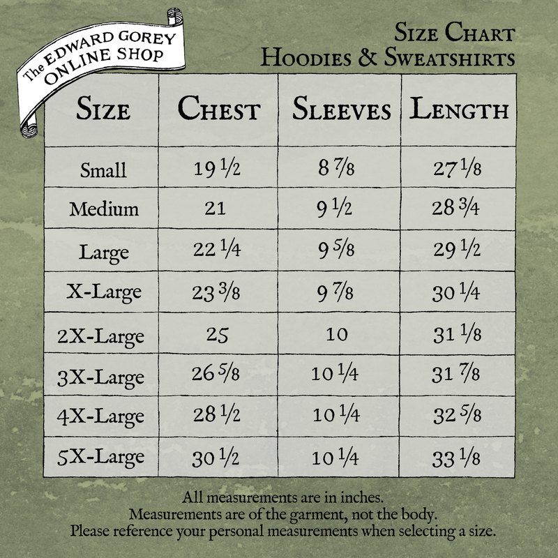 Size Chart - Click to enlarge